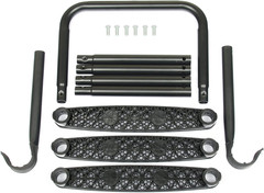 Trampoline Ladder Slide Kit for Kids – Weather Resistant with Shoe Storage Bag