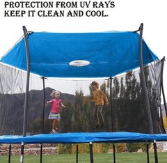 14 Ft Trampoline Sun Shade Cover, Trampoline Accessories, Outdoor Trampolines Aw