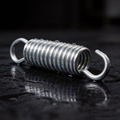 3.9 Inch Trampoline Springs 6-Pack Heavy Duty Rust-Proof Replacement with Tool
