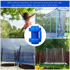 Replacement Trampoline Parts 16Pcs Trampoline End Caps Trampoline Poles Replacem