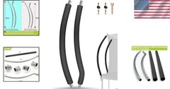 Durable Replacement Trampoline Enclosure Poles for Jumpzylla