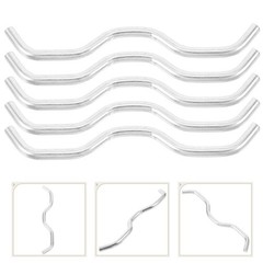 5Pcs Portable Trampoline Connectors Durable Metal Replacement Buckles Silver
