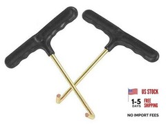 Trampoline Spring Pull Tool by Vincilee(T-Hook) Trampoline Spring Tool（2 Pack
