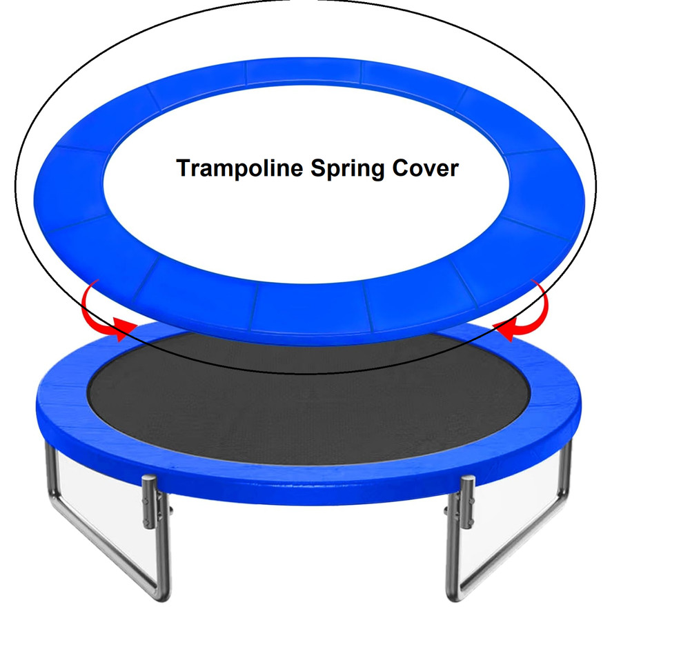 15FT Trampoline Foam Spring Cover Pad Replacement Upgraded Look Trampoline (25F)