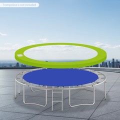 12 Ft Trampoline Spring Cover Green Trampoline Replacement Safety Pad Round