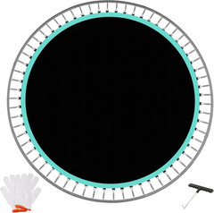 Trampoline Replacement Mat, Fit 12/14/15 Ft round Trampoline with 72/84/96 V-Hoo