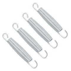 Trampolines Springs, 4Pcs & Carbon Steel & 5.3 Inch Rebounder Extension Spring