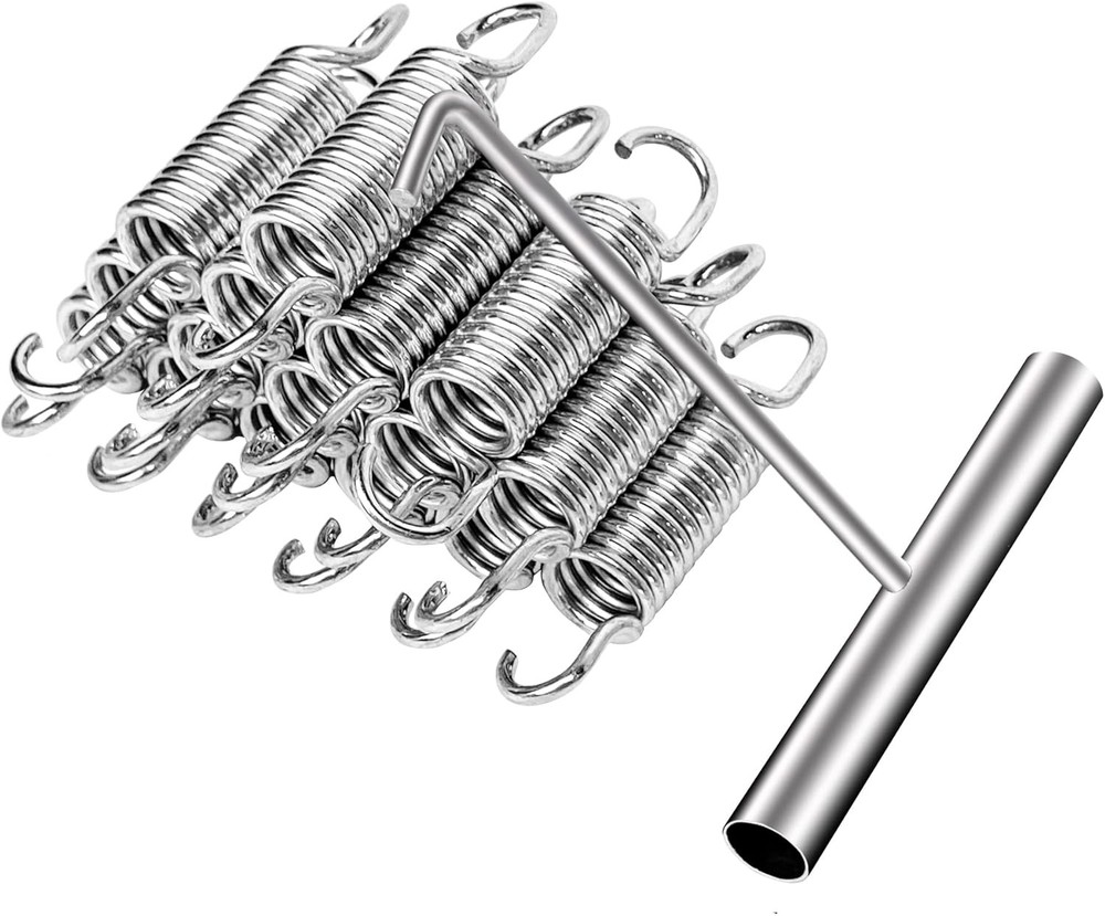 3.5 Inch Trampoline Springs16pcs Heavy Duty Trampoline Springs and an All-Ste…