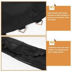 High Elastic Replacement Trampoline Mat 1.4 m Round Jumping Pad With 36 V Hooks