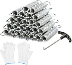 Springs with Spring Puller – Set of 24 (Set of 24, 7”)