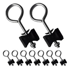 9 Pcs Trampoline Frame Parts Ground Anchors Locking Pin for Heavy Duty Stakes