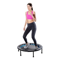 Athletic Works 36″ Circuit Trainer Trampoline Steel Frame Monitor Adjustable