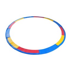 16 Ft Round Trampoline Safety Pad 10mm Foam PVC 30cm Wide Multi-Color